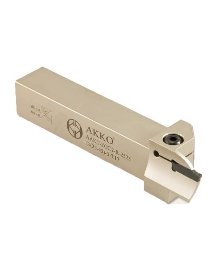 AAKT-ZCC2-R-2525-49-80-3-T17 державка для обработки торцевых канавок AKKO